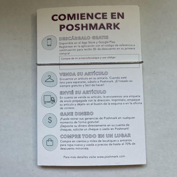 Poshmark Spanish Thank You Card Bundle - Picture 4 of 4